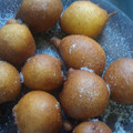 El cooksnap de pato cuando hizo Buñuelos de manzanas.