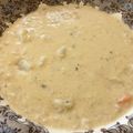 El cooksnap de Paco cuando hizo Sopa de pollo con arroz al toque Griego.