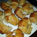 El cooksnap de Monica Mansione cuando hizo Medialunas caseras.