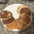El cooksnap de Prunella Fernandez cuando hizo Panqueques de banana y avena.