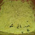Ericelda Yanez's cooksnap of when they made Espagueti Verde- Green Spaghetti.
