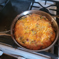 KentuckyPaul's cooksnap of when they made Spinach & Bacon Quiche with hash brown crust.