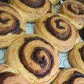 El cooksnap de Paula Tossi cuando hizo Rolls de canela.