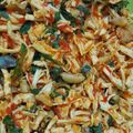Cooksnap dari yollamentari untuk resep Ayam suwir rica-rica kemangi pedas