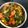 El cooksnap de Dario Solorzano cuando hizo Pollo con zanahoria y brócoli.
