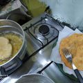 El cooksnap de Sannie Garcete cuando hizo Pireca o Chipa Cuerito.