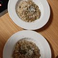 El cooksnap de Amanda Villar cuando hizo Risotto de setas.