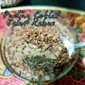 Cooksnap Hayati Hamdan semasa beliau membuat Hard-boiled Egg Chocolate Pudding - Puding Coklat Telur Rebus.