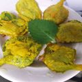 Varsha S M's cooksnap of when they made અજમા ના પાન ના પકોડા (ajma na pan na pakoda recipe in gujarati).