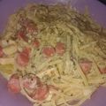 Cooksnap dari Anindita Dhira Tunggadewi untuk resep 214. Fettuccine Beef Sausage Carbonara