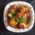 Rekha Vora's cooksnap of when they made ભરેલા બટાકા નું શાક (Bharela Bataka Shak Recipe In Gujarati).