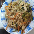 El cooksnap de Patricia cuando hizo Noodles con pollo y soja 🍲.