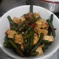 Cooksnap dari Sia Swie Ling untuk resep Oseng/tumis tempe cah kacang panjang pedas