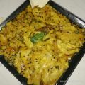 priya yadav का कुकस्नैप जब उन्होंने पापड़ की सब्जी (papad ki sabzi recipe in Hindi) बनाया था।