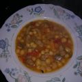 El cooksnap de Gisela Giralt cuando hizo Potaje de garbanzos con longaniza.