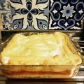 El cooksnap de Maccarena Silva cuando hizo Postre de manzana y leche condensada.