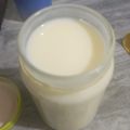 El cooksnap de Ivonne Sandoval cuando hizo Crema de leche casera.