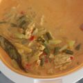 Cooksnap dari Maya C Loen untuk resep Lodeh TKL (tempe, kacang panjang, labu siam)