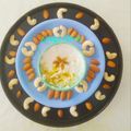 Saroj Shah's cooksnap of when they made રાજભોગ શ્રીખંડ.