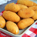 El cooksnap de nuria cuando hizo Croquetas de jamón ibérico.