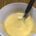 El cooksnap de emannuel cuando hizo Salsa cheddar.