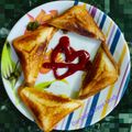 Darshana Dave Modi's cooksnap of when they made Raw Banana Mix Vegetable Sandwich.