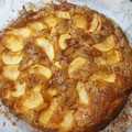 El cooksnap de Victoria Tamarit cuando hizo Bizcocho de manzana, recubierto con mermelada.