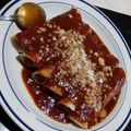 El cooksnap de Reyna Hurtado cuando hizo Enchiladas de chile ancho y guajillo.