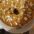 Saranya Vignesh's cooksnap of when they made Ghevar/Ghewar.