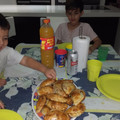 El cooksnap de Gustavo Maldonado cuando hizo Empanadas de carne al horno.