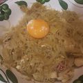 El cooksnap de Desirée Garcia Olmedo cuando hizo Vermicelle con pollo y verduras.