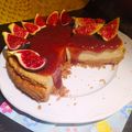 El cooksnap de Zaida TC @alquimiasfood cuando hizo Cheesecake de brevas.