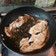 El cooksnap de Sebastián Fernández cuando hizo Reineta a la Plancha.
