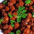Indra Sen का कुकस्नैप जब उन्होंने मसालेदार काले चने (Masaldar kale chane recipe in hindi) बनाया था।
