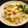 martis_welt's cooksnap of when they made Bandnudeln mit Spargel und Räucherlachs.