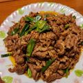 Li Jalong 的 沙茶蔥爆豬肉片 cooksnap