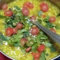 Jagriti shah का कुकस्नैप जब उन्होंने मूंग दाल की खिचड़ी (Moong dal khichdi recipe in hindi) बनाया था।