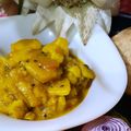 Farzana Memon 's cooksnap of when they made Aloo ki Bhujiya.