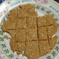 Vanika Agrawal's cooksnap of when they made Til ki chikki.