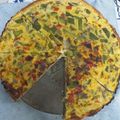 El cooksnap de Gabriela Carabajal cuando hizo Tarta de Zapallitos.