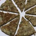 El cooksnap de Julieta. cuando hizo Tortilla de Berenjena.