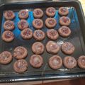 El cooksnap de euge cuando hizo Pepas de chocolate.