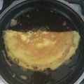 El cooksnap de Cristian cuando hizo Omelette.