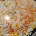 El cooksnap de Angie Silva cuando hizo Arroz blanco con verduras.