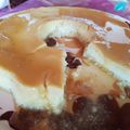 El cooksnap de Alejandro Morassutti cuando hizo Flan de coco y naranja.