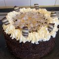 VivienK Cooksnap-ja, amikor elkészítette a(z) Málnás Oreo torta receptet.