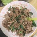 小君 的 蔥爆牛肉Marinated Beef cooksnap