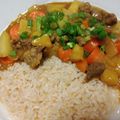 Cooksnap của Na khi họ làm theo món Cà ri Nhật với táo, thịt bò