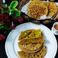 Afsana Firoji का कुकस्नैप जब उन्होंने पनीर पराठा (Paneer paratha recipe in hindi) बनाया था।