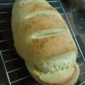 El cooksnap de Elisa cuando hizo Pan casero relleno de queso.